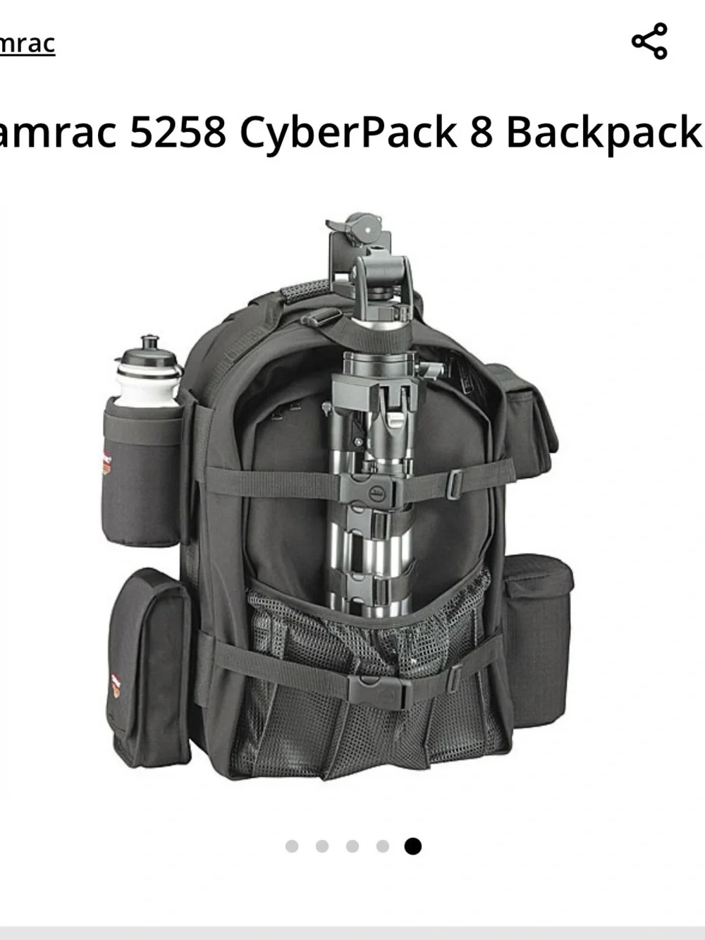 Tamrac Cyber Pack 8 Photo/Computer Backpack